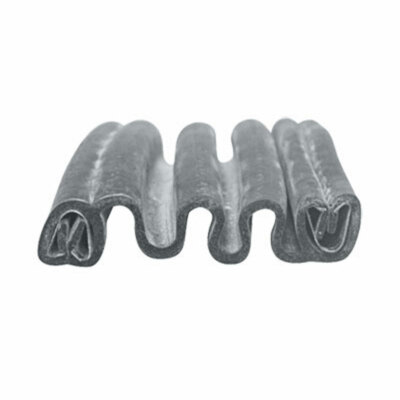Slider to Shell Accordion Boot Seal - 20 ft | Spring clips are facing opposite