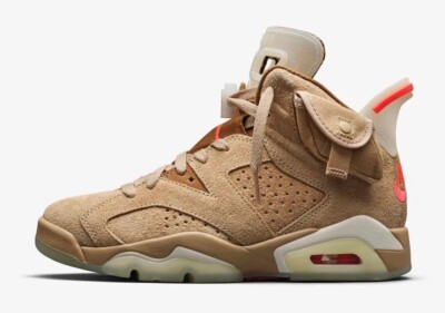 Size 11 - Jordan 6 Retro x Travis Scott Mid British Khaki for sale