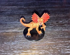 Giant Frilled Lizard Pathfinder Miniature Lost Coast mini D&D Dungeons Dragons