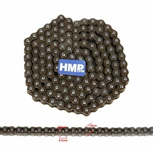 Kettenkit 25H 6 / 68 Zähne mit Kette 73 Glieder Pocket Bike HMParts Blitzversand - Picture 3 of 3