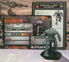 Battletech Assassin Mech Heavy Recon Lance Inner Sphere Miniature