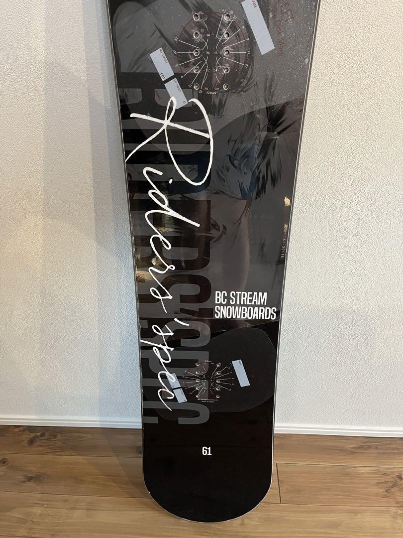 BC Stream boards DR 62 スノーボード　21-22 BCストリームライダーズスペック DR61 21-22モデル