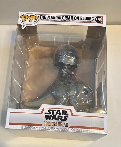 The Mandalorian On Blurrg Funko Pop 358 Star Wars - Imagen 2 de 10