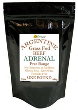 Argentine Beef Adrenal Powder - Grass Fed & Finished - Hormone Free - One Pound