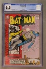 Batman #168 ~ 12/1964 ~ CGC Grade 6.5 with Cream To Off-White Pages ~