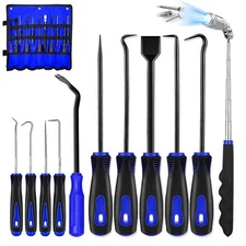 11 Pcs Automotive Hook and Pick Tool Set with Telescoping Magnetic Pickup8971