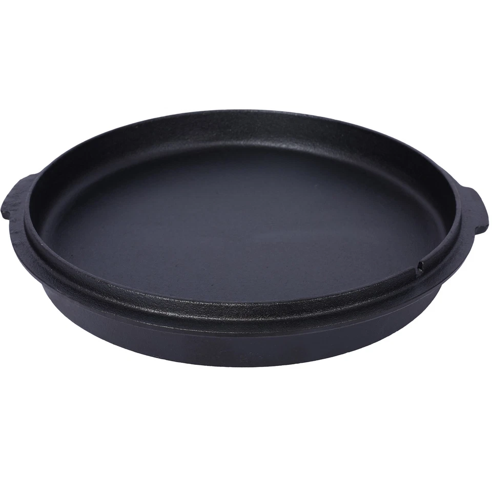 Olla profunda para camping al aire libre para chimenea de camping cocina barbacoa, con estante para olla de hierro Foto 4 de 4