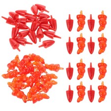 100 Pcs Carrot Nose for Snowman Christmas Supplies DIY Decorations