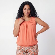 Sommer Top Damen Stretchtop mit Gummibund 38 ...