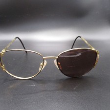 Elizabeth Arden Eyeglass Frames EA-635 Gold Tone 54-16-135 Made in Hong Kong