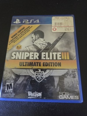 Sniper Elite 3 (ultimate edition) - PS4 Game