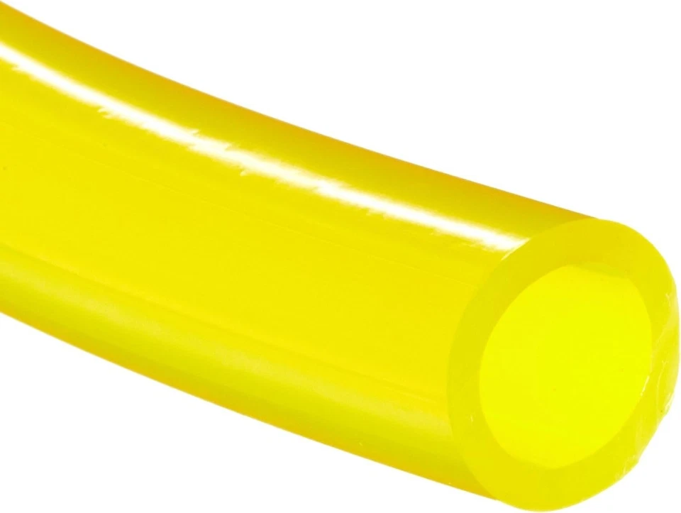 Premium 25' Yellow Tygon PVC Tubing, Ideal for Fuels and Lubricants, 1/4" ID - Image 2 of 2