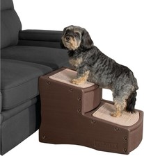Pet Gear Easy Step II Pet Stairs 2 Step Cats/Dogs up to 150 Pounds Portable