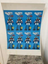 GOLDORAK ORIGINALE PLANCHE D’USINE BLISTER MONTRE SKIN PACK AVRIL 1979 ANTENNE 2