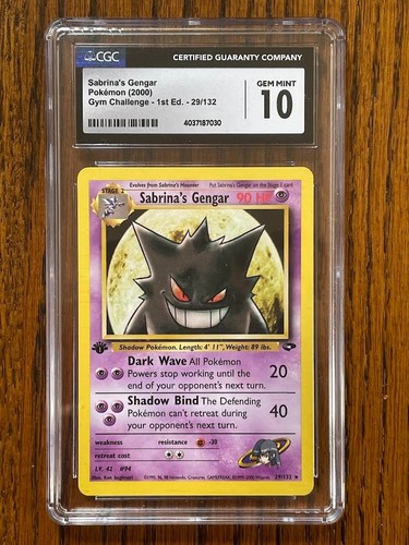 Sabrina's Gengar (29/132) [Gym Challenge 1st Edition]