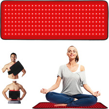 Large LED  Infrared Light Therapy Mat for Pain Relief - 31.5'' x 11.8