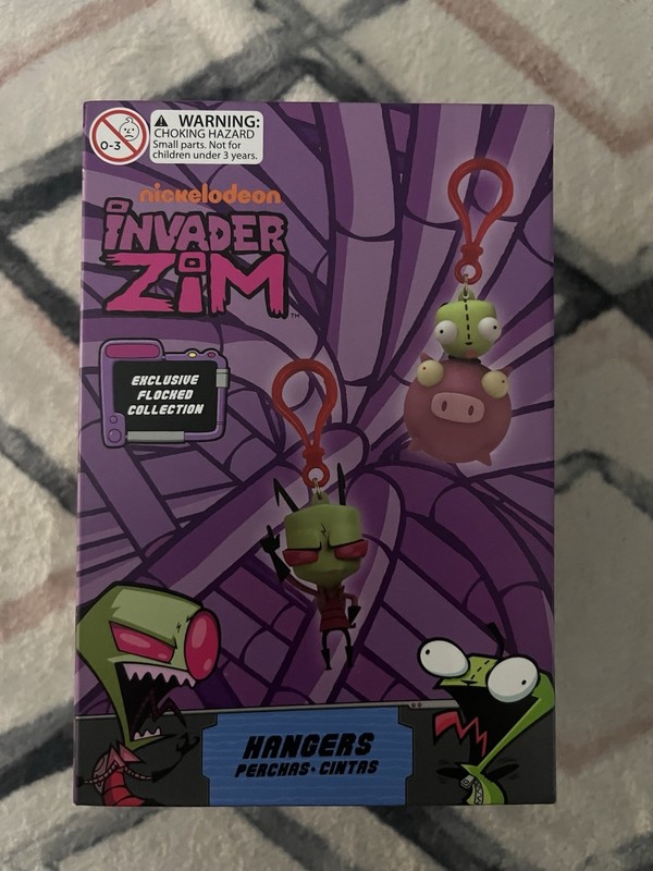 Invader Zim UCC Exclusive Flocked Hanger Mystery Blind Box (Unopened) Z1