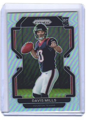 2021 Davis Mills Prizm Silver Prizm Variation RC #V-352 (H1483) $6 MAX SHIP