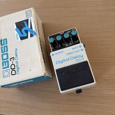 Boss DD-3 DD3 Digital Delay MIJ Vintage Long Chip 80’s boxed Japan