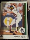 Photo of 1989 Upper Deck #664 Dennis Eckersley Oakland Athletics Baseball Card