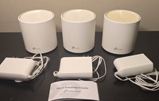 TP-Link Deco X60 AX3000 Whole Home Mesh Wi-Fi 6 System 3-Pack 
