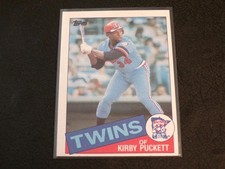 1985 Topps #536 KIRBY PUCKETT RC Rookie! TWINS! HOF!