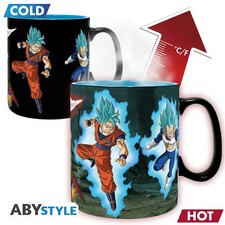 DRAGON BALL SUPER - Mug Heat Change - 460ml-SaiyansvsBlack-carboard Deutsch 2025