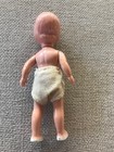 VINTAGE HOLLYWOOD SMALL PLASTIC DOLL WITH ORIGINAL DRESS 5 inches– 1940s — photo 4