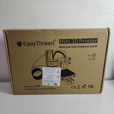 EasyThreed K9 Mini 3D Printer Easy to Use Entry Level Gift 3D Printer FDM TPU PL
