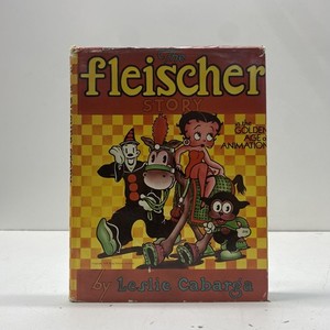 The Fleischer Story Leslie Cabarga Hardcover Nostalgia Press 1976 Animation Book