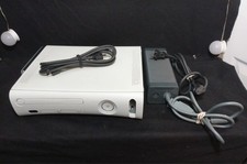 Microsoft Xbox 360 Fat Console White- Jasper 2009 -20GB HDD - HDMI-Tested Works