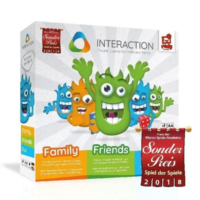 INTERACTION - The party game for family and friends (Spiel) | Kurzmann (u. a.)