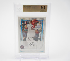 Bryce Harper 2011 Bowman Prospects Rookie Card BGS 9.5 Gem Mint True Gem #BP1A. rookie card picture