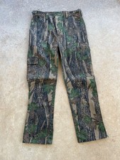 Vintage Realtree Camouflage Cargo Pants Men  s Medium 32-34 With Zippered Leg...