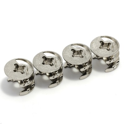 IKEA 10 X 119252 aya　エンフォルド Plastic 100 - Medium WHITE Fixings Nuts Cam スカート