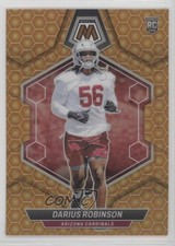 2024 Panini Mosaic Rookies Honeycomb Prizm Darius Robinson #327 0nr3