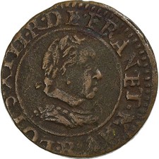 [#1505017] France, Louis XIII, Double Tournois, 1621, Villeneuve Saint-André, Co