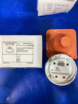 Landis & Staefa Siemens Intelligent Heat/Fixed Temp. Detector SIGA-HRS-LG