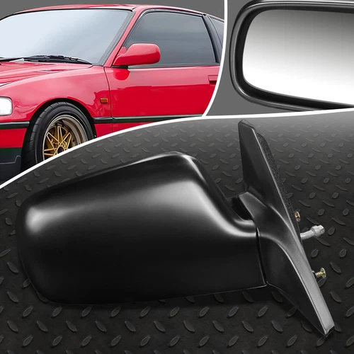 FOR 88-91 HONDA CIVIC OE STYLE MANUAL PASSENGER RIGHT SIDE REAR VIEW DOOR MIRROR