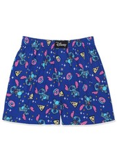 Lilo Stitch Snacks Cotton Jersey Button Fly Boxer Shorts