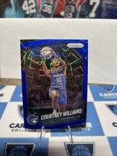 2025 Panini Prizm WNBA Courtney Williams Blue Lazer Prizm #69 Lynx