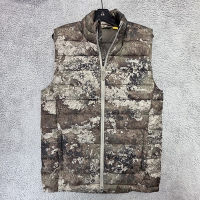 #ad Cabela’s Thinsulate Puffy Camo Vest Men’s Small True Timber Strata $34.85