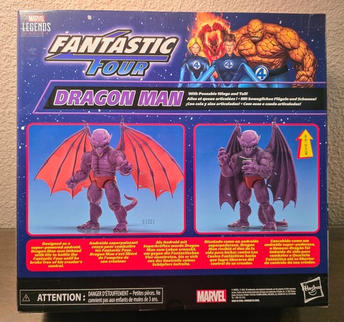 Hasbro Pulse Exclusivo Marvel Legends Dragon Man (Fantastic Four Comics) - Imagen 8 de 10