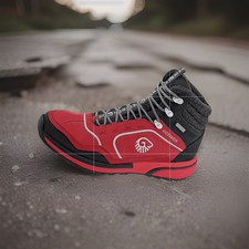  Wanderschuh Winterboots Wasserdicht Rot Gr. 41  Giesswein Wool Cross X Alpine