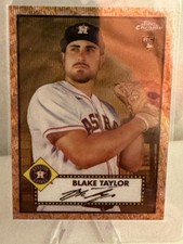 2021 Topps Chrome Platinum Anniversary - Blake Taylor #124 Gold & Rose Gold 70th