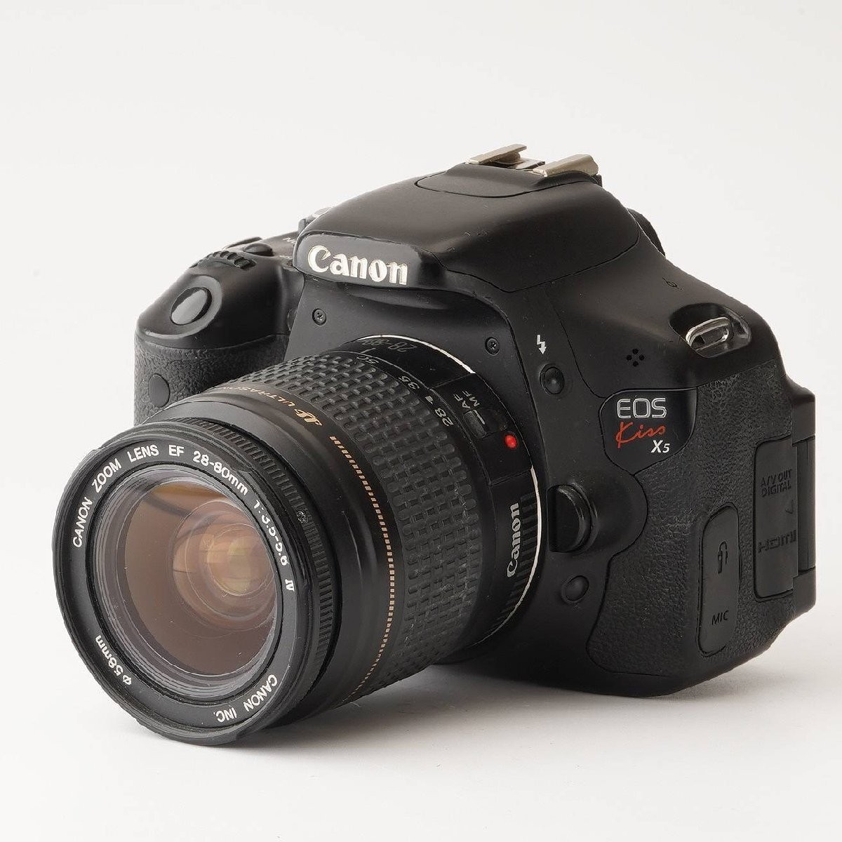 Canon Eos Kiss X5 / Zoom Lens Ef 28-80Mm F3.5-5.6 | eBay