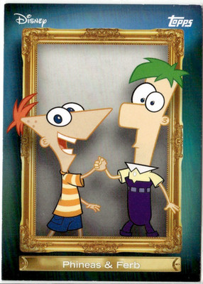 2026 Topps Disney Neon Family First Insert - Phineas & Ferb #FF-30