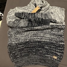 Brax & Cipo Herren Pullover Gr L Weiß/Schwarz