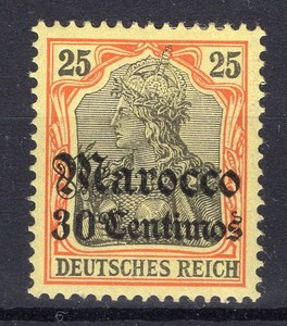 Morocco 25 Impeccable MH (81497