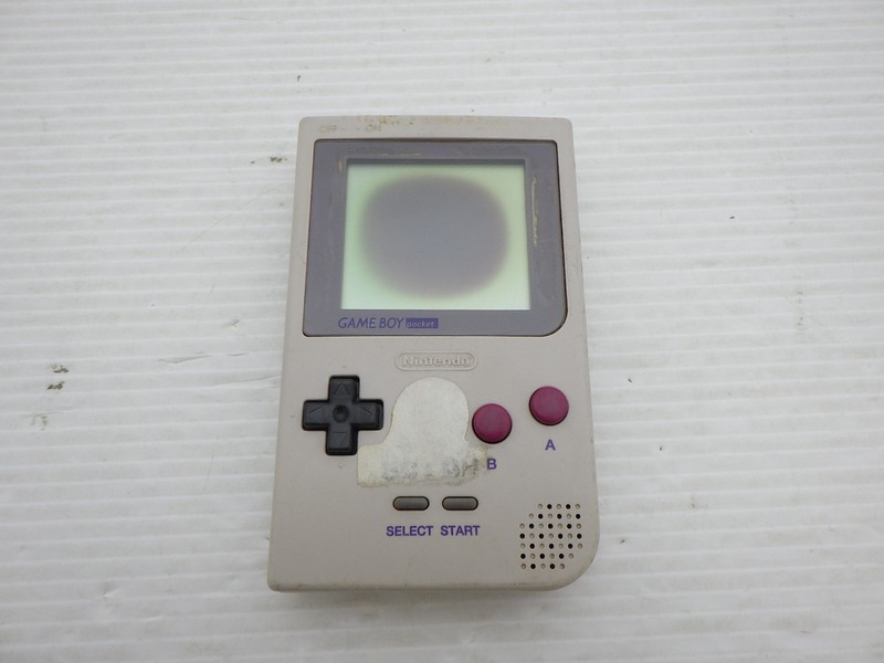 AS IS-Game Boy Pocket Console (MGB 001 / Gray) GameBoy JP GAME. 9000025537902